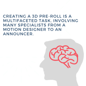 Creating a 3D pre-roll (prerol) for Aport