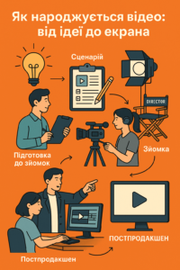 Як народжується відео: від ідеї до екрана